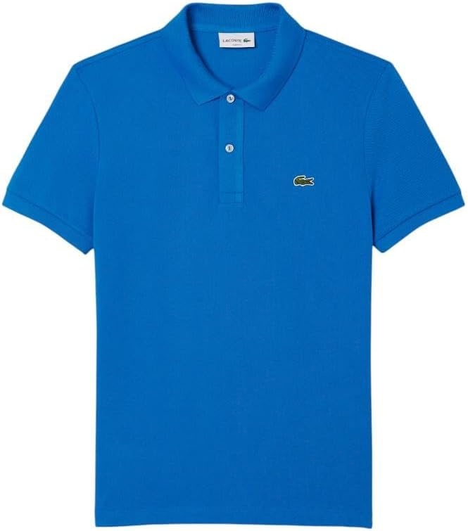 image:imageLacoste Mens Petit Piqu Slim Fit Polo ShirtGipsy Blue