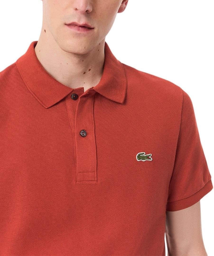 image:imageLacoste Mens Petit Piqu Slim Fit Polo ShirtIberis