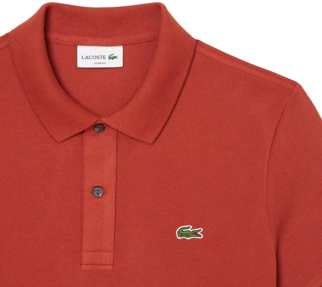 image:imageLacoste Mens Petit Piqu Slim Fit Polo ShirtIberis