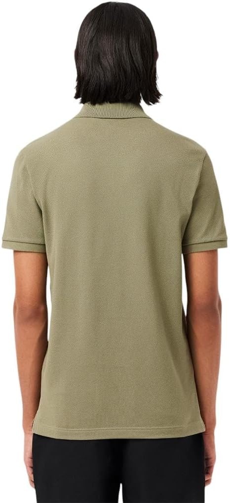 image:imageLacoste Mens Petit Piqu Slim Fit Polo ShirtKhaki