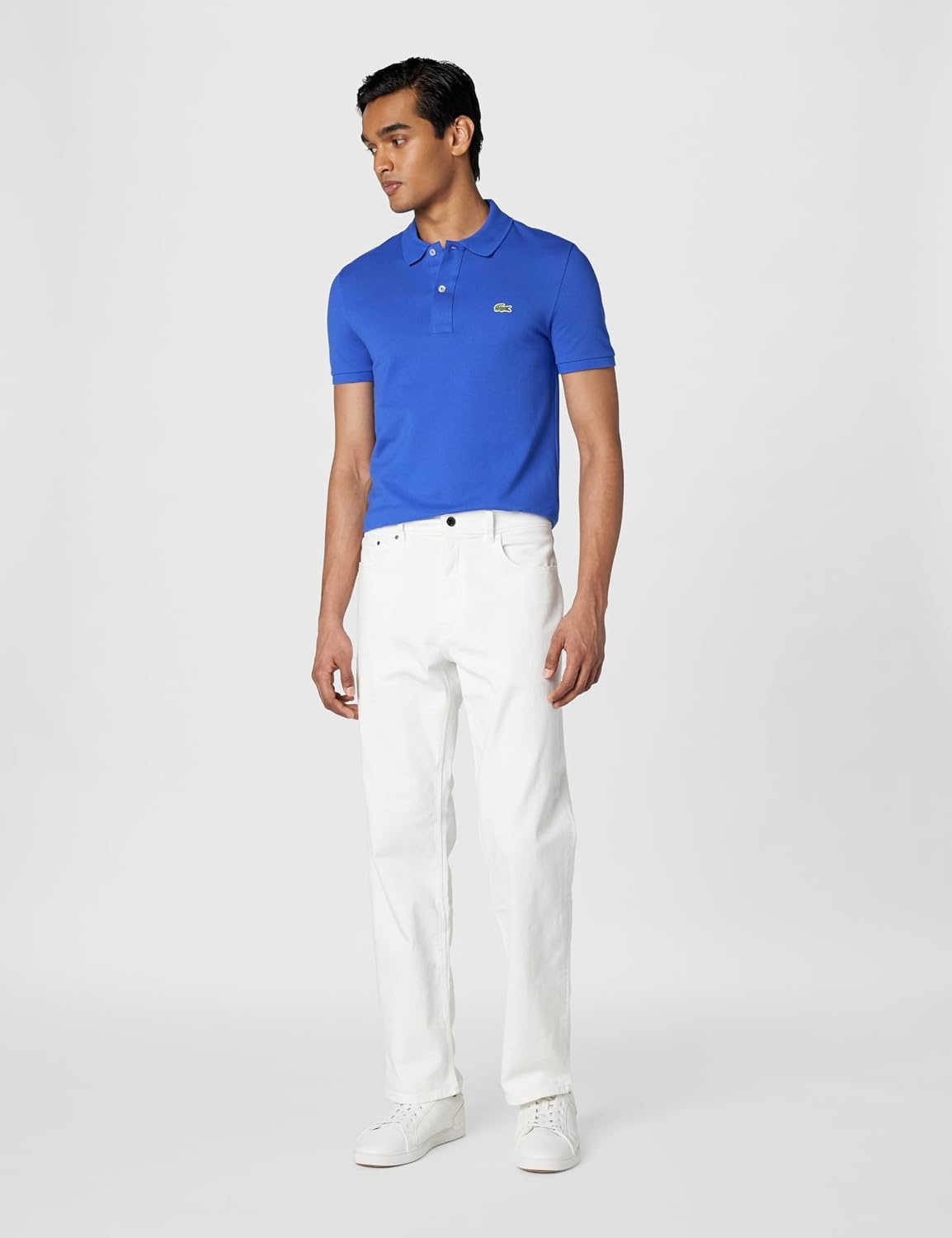 image:imageLacoste Mens Petit Piqu Slim Fit Polo ShirtLadigue