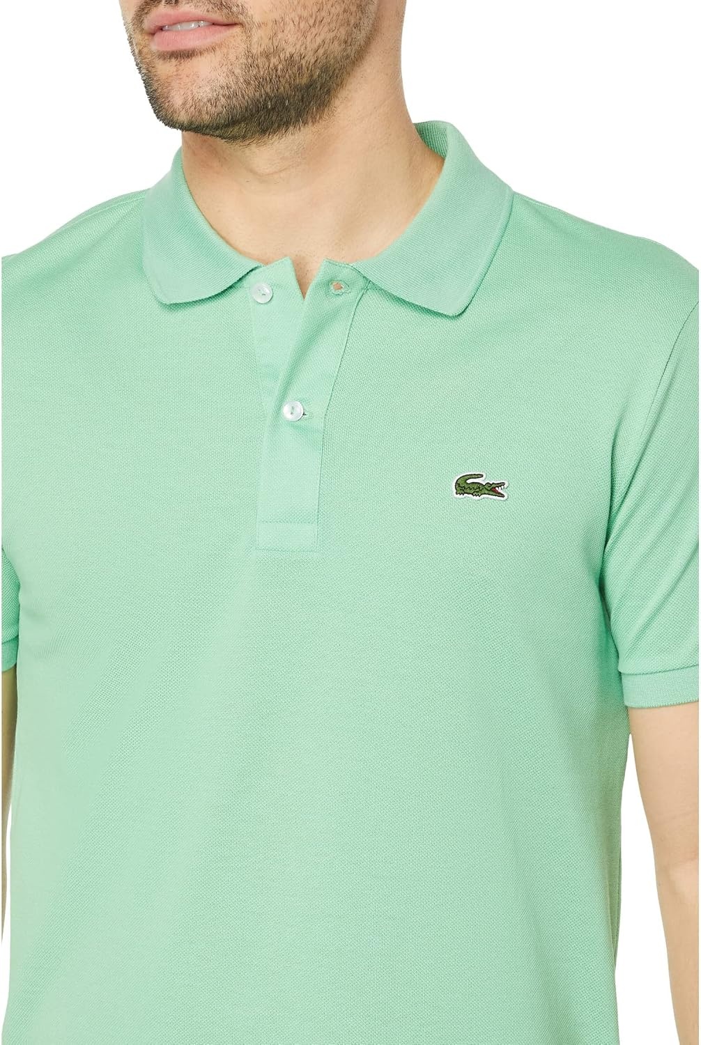 image:imageLacoste Mens Petit Piqu Slim Fit Polo ShirtLiamone