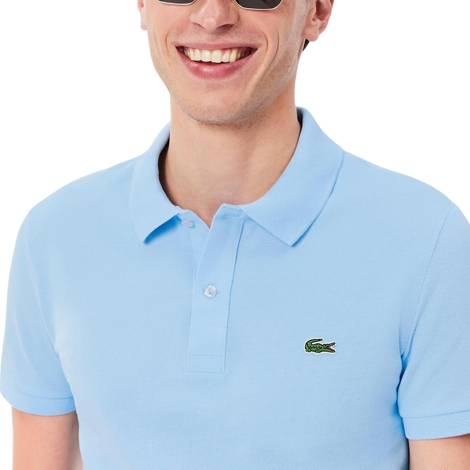 image:imageLacoste Mens Petit Piqu Slim Fit Polo ShirtOverview