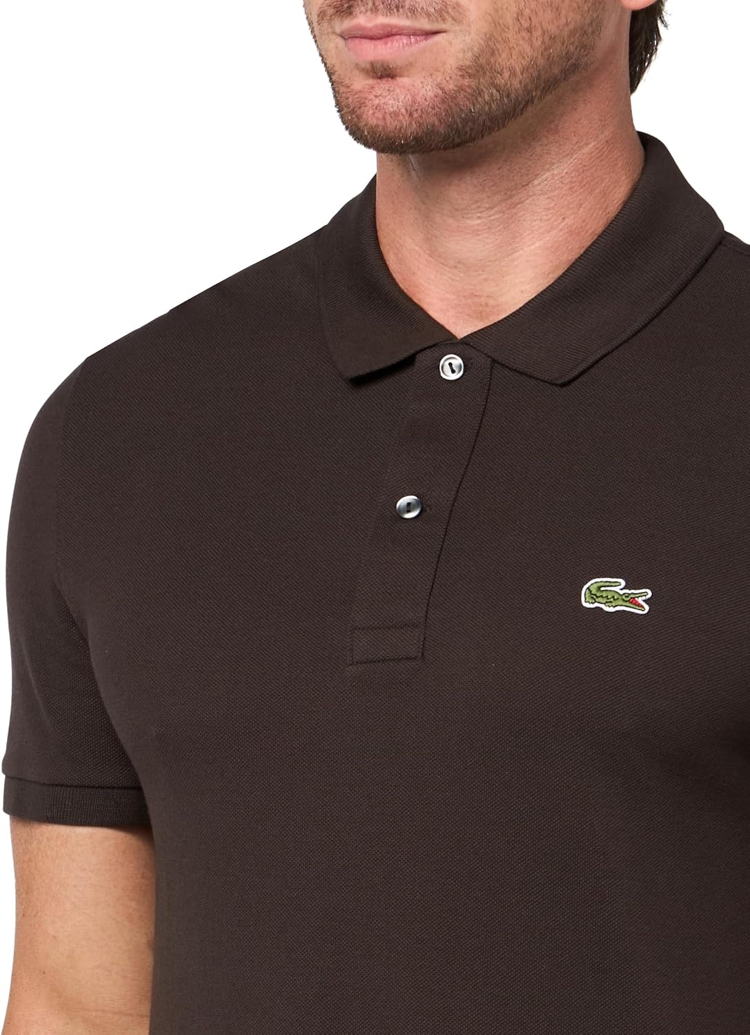 image:imageLacoste Mens Petit Piqu Slim Fit Polo ShirtPort