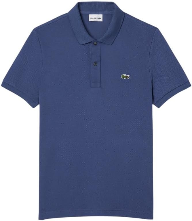 image:imageLacoste Mens Petit Piqu Slim Fit Polo ShirtPrimerose