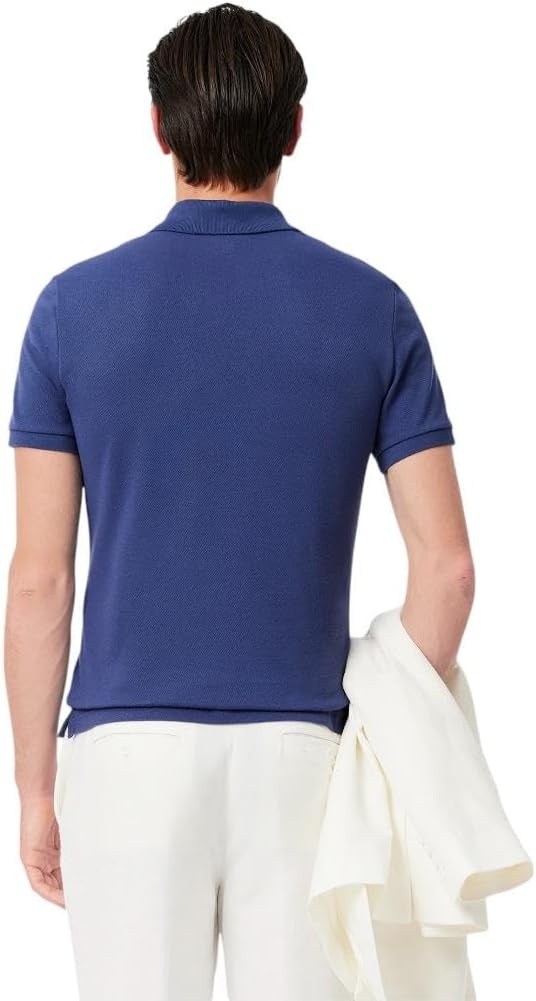 image:imageLacoste Mens Petit Piqu Slim Fit Polo ShirtPrimerose