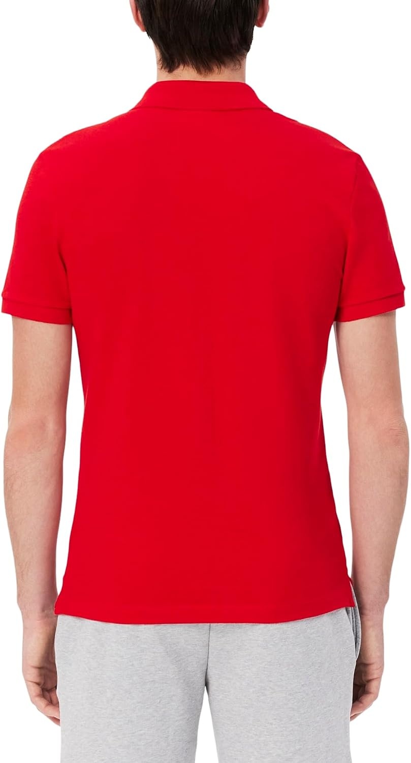 image:imageLacoste Mens Petit Piqu Slim Fit Polo ShirtRed