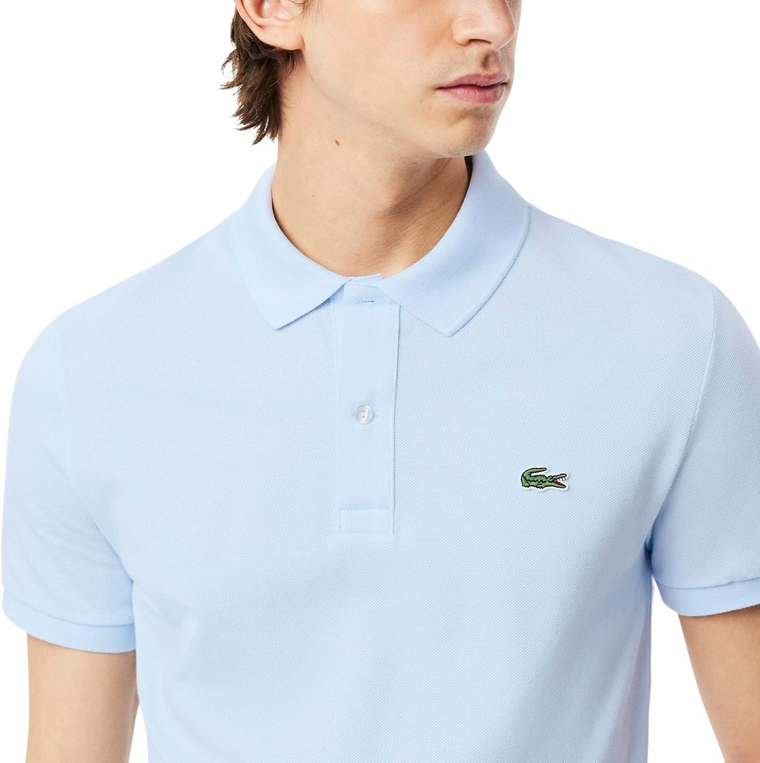 image:imageLacoste Mens Petit Piqu Slim Fit Polo ShirtRill