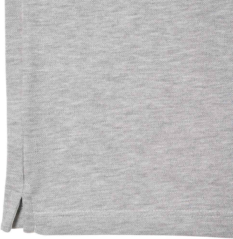 image:imageLacoste Mens Petit Piqu Slim Fit Polo ShirtSilver Chine