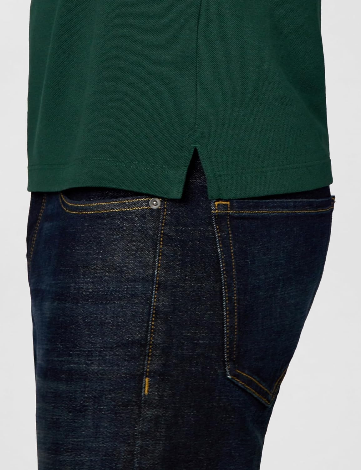 image:imageLacoste Mens Petit Piqu Slim Fit Polo ShirtSinople