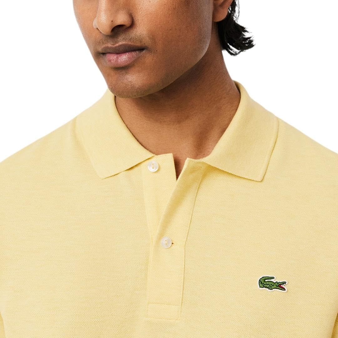 image:imageLacoste Mens Petit Piqu Slim Fit Polo ShirtSoleil Chine