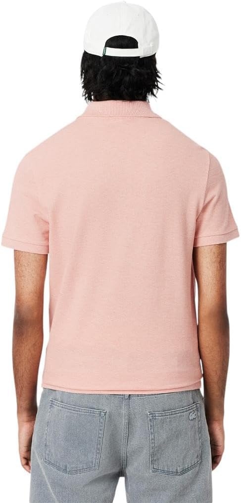 image:imageLacoste Mens Petit Piqu Slim Fit Polo ShirtStrawberry Chine