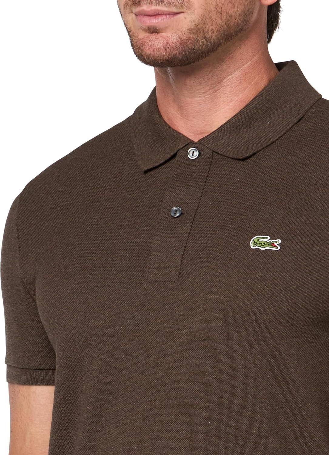 image:imageLacoste Mens Petit Piqu Slim Fit Polo ShirtTanin