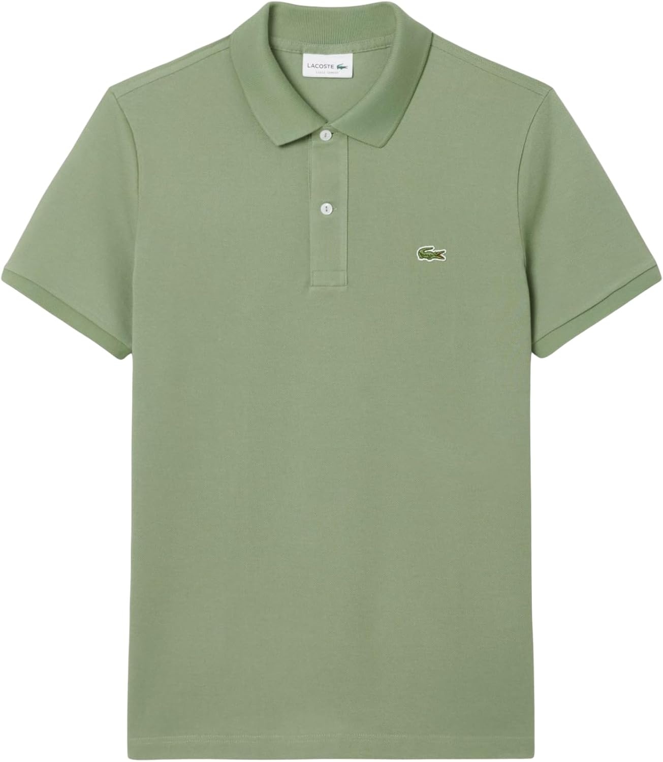 image:imageLacoste Mens Petit Piqu Slim Fit Polo ShirtThyme