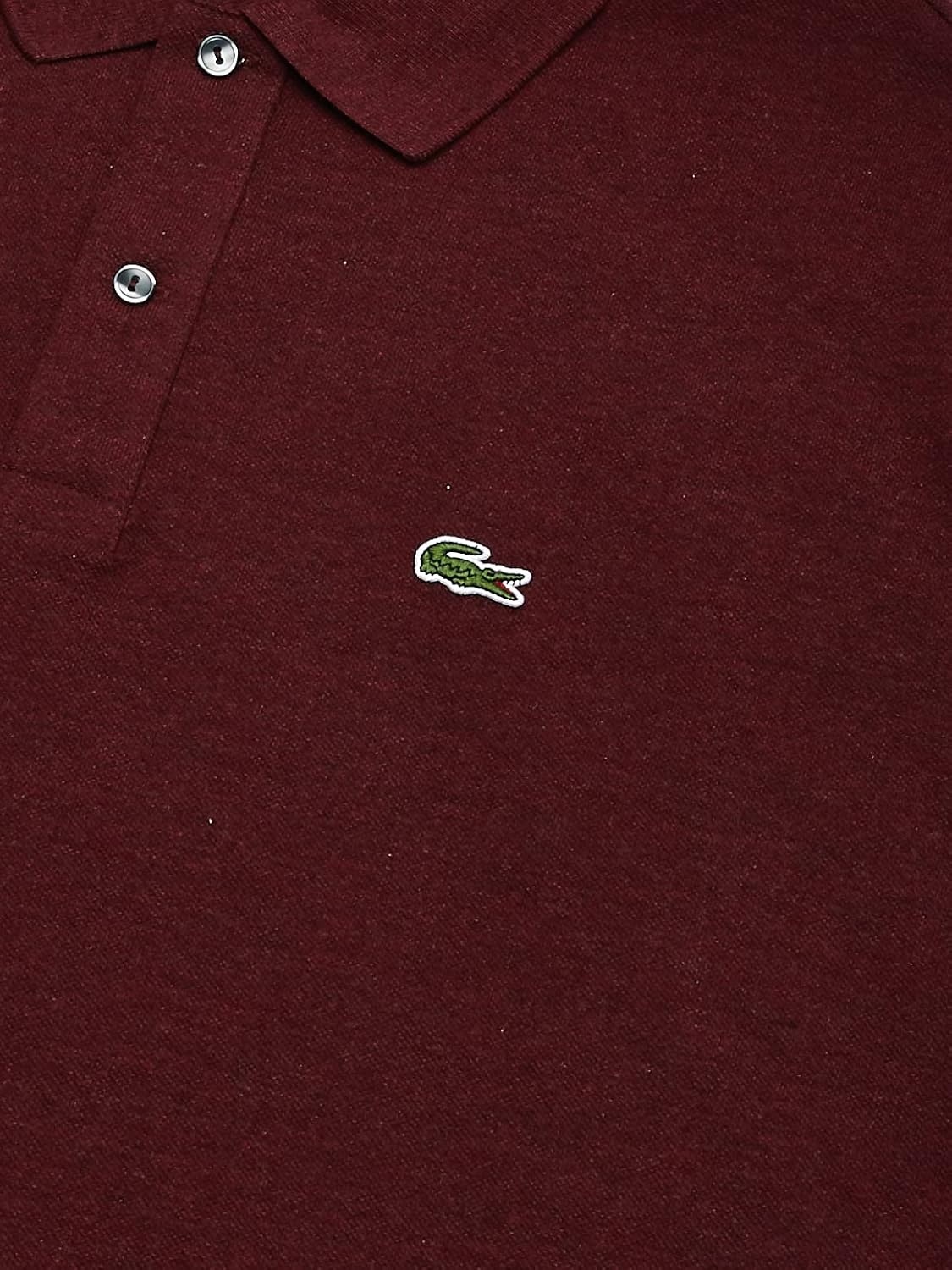 image:imageLacoste Mens Petit Piqu Slim Fit Polo ShirtVine Chine