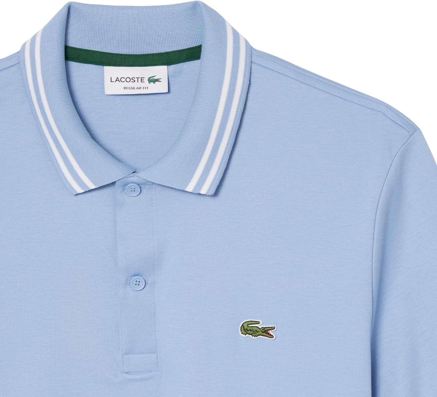 image:imageLacoste Mens Regular Fit Cotton Pima Interlock Polo ShirtAphylla