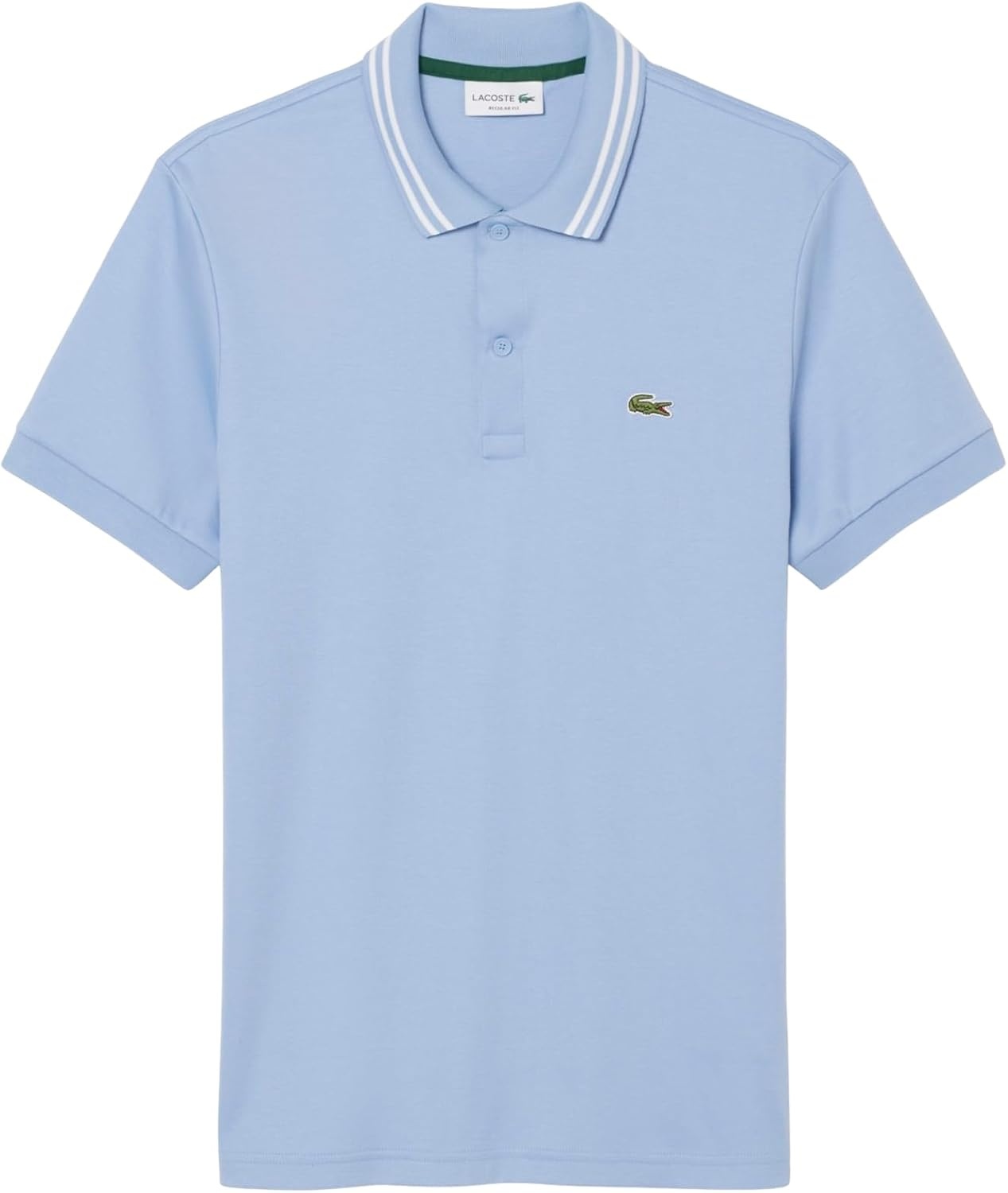 image:imageLacoste Mens Regular Fit Cotton Pima Interlock Polo ShirtAphylla