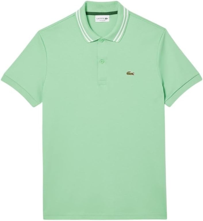 image:imageLacoste Mens Regular Fit Cotton Pima Interlock Polo ShirtLiamone