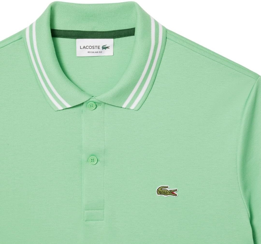 image:imageLacoste Mens Regular Fit Cotton Pima Interlock Polo ShirtLiamone