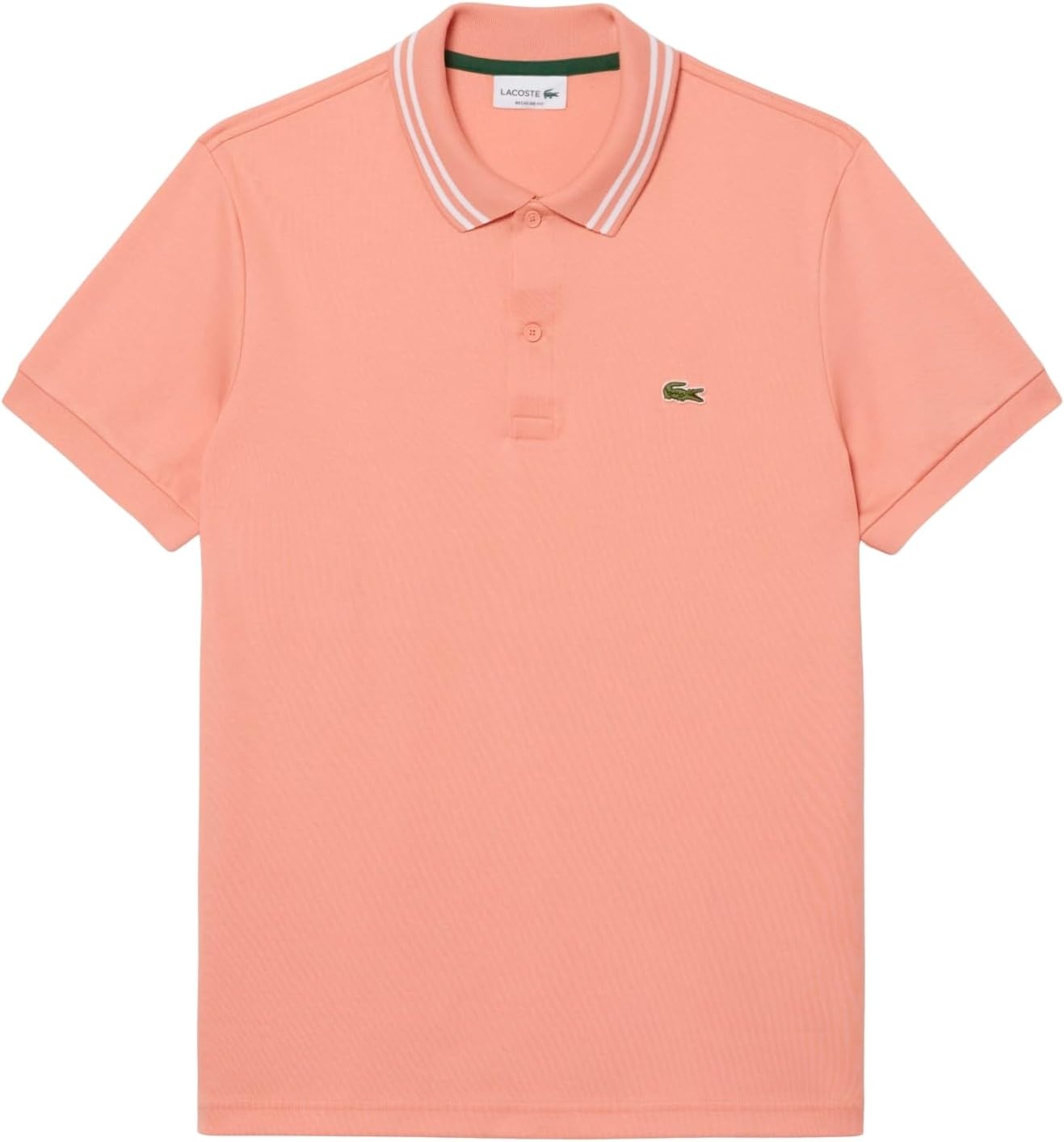 image:imageLacoste Mens Regular Fit Cotton Pima Interlock Polo ShirtMiami