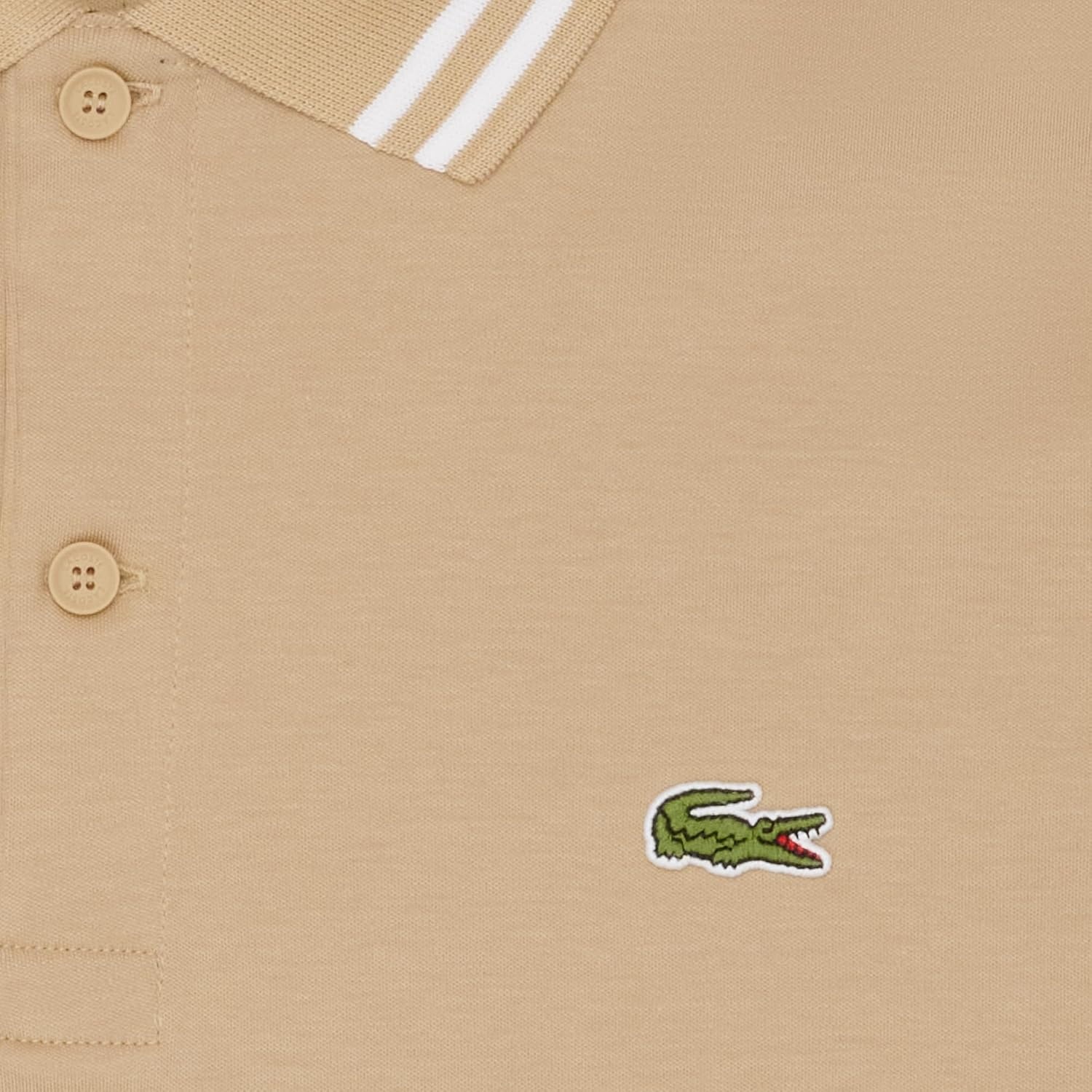 image:imageLacoste Mens Regular Fit Cotton Pima Interlock Polo ShirtViennese