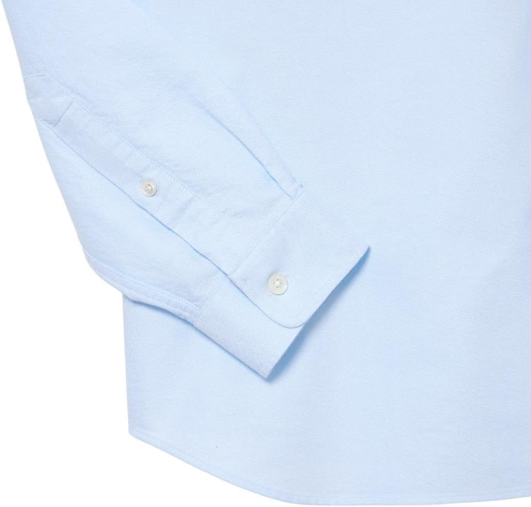 image:imageLacoste Mens Regular Fit Oxford ShirtWhiteOverview