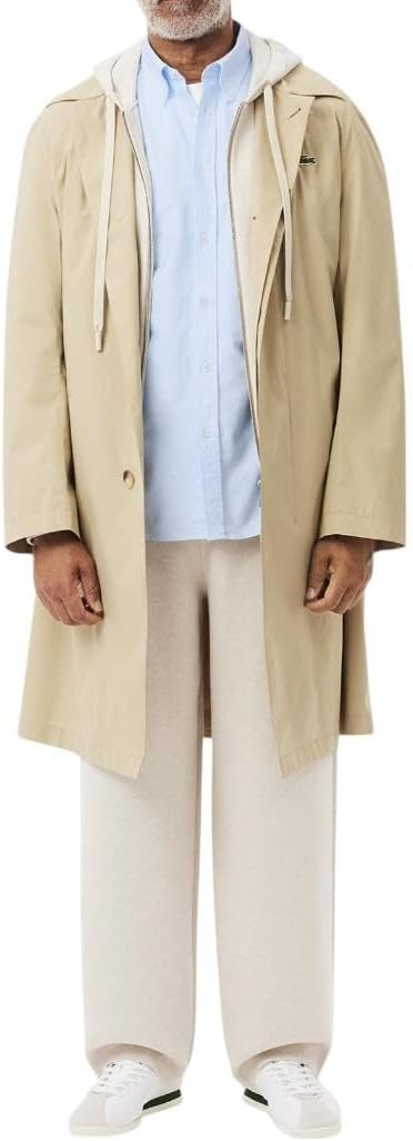 image:imageLacoste Mens Regular Fit Oxford ShirtWhiteOverview