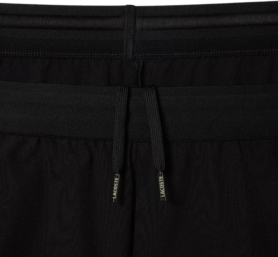 image:imageLacoste Mens Regular Fit Ultra Dry Tennis ShortsBlack