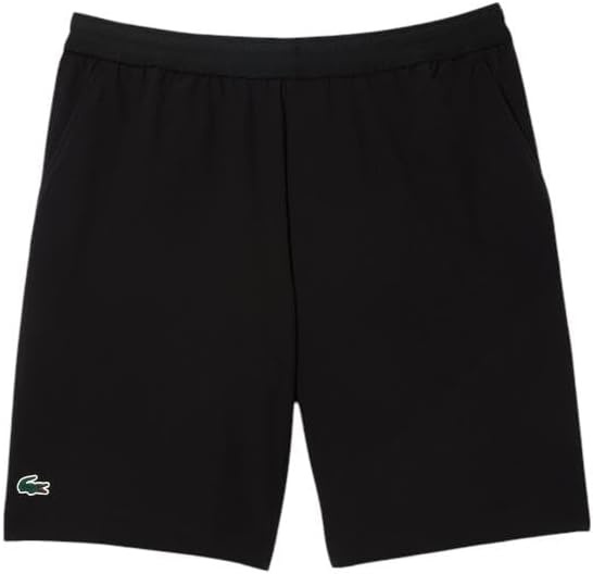 image:imageLacoste Mens Regular Fit Ultra Dry Tennis ShortsBlack