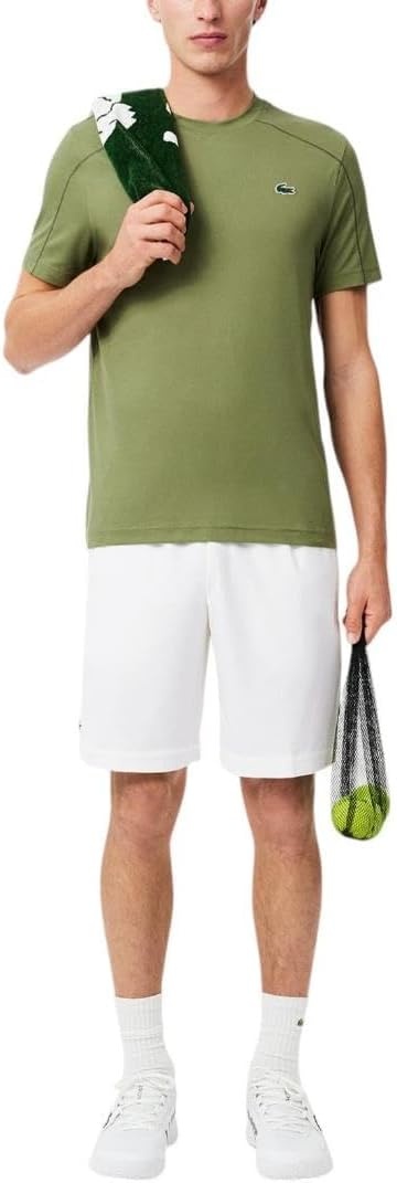 image:imageLacoste Mens Regular Fit Ultra Dry Tennis ShortsWhite