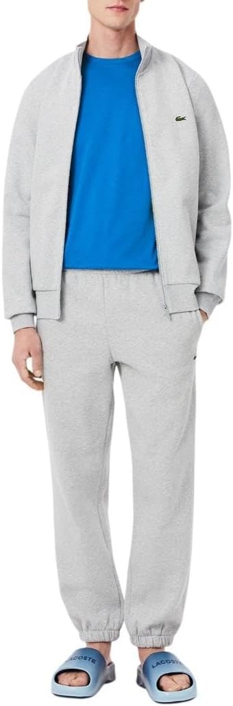 image:imageLacoste Mens Short Sleeve Pima Jersey Crew Neck TeeGipsy Blue