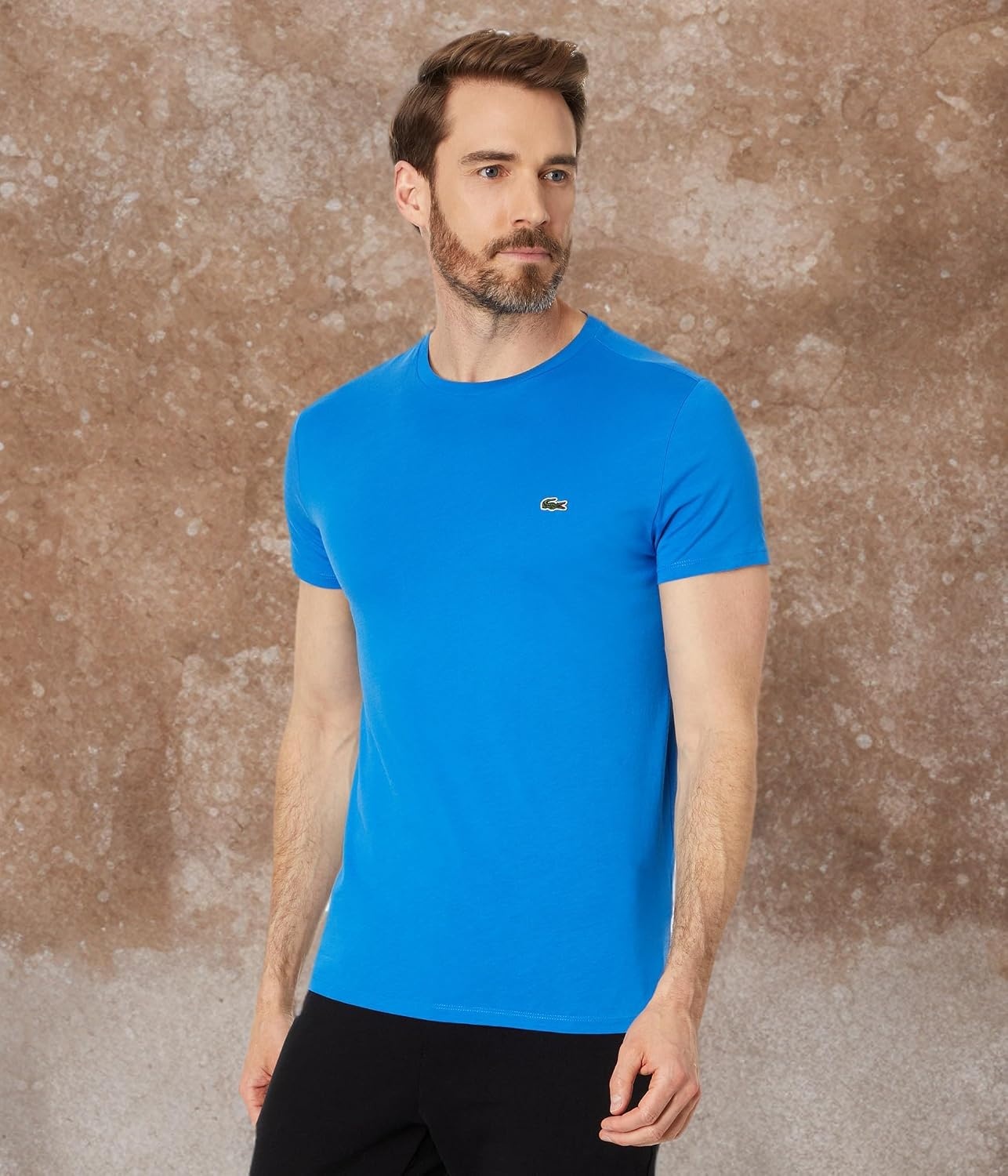 image:imageLacoste Mens Short Sleeve Pima Jersey Crew Neck TeeHilo