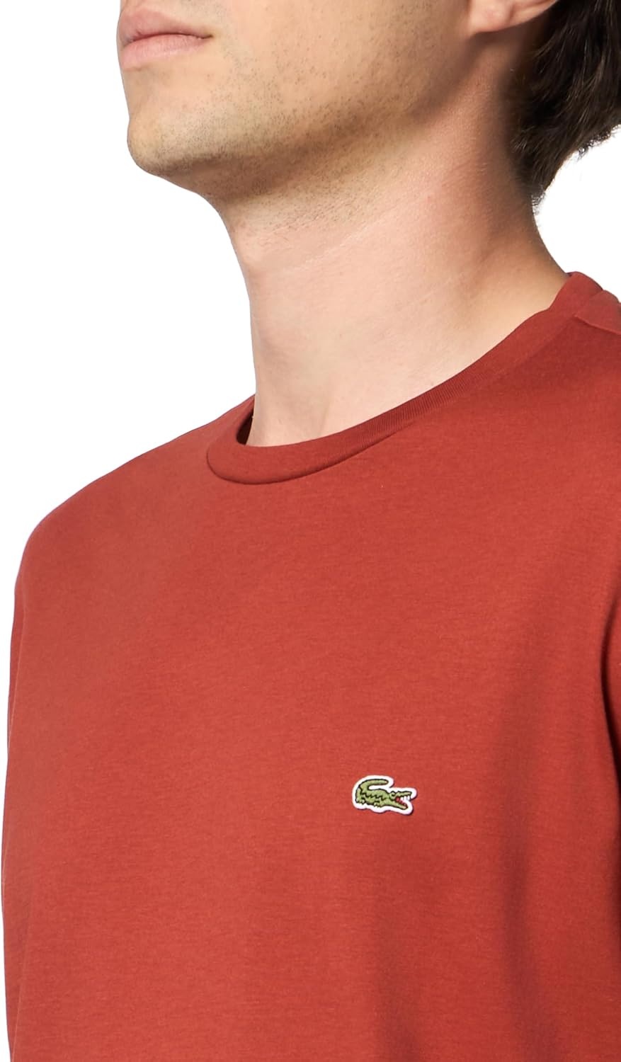 image:imageLacoste Mens Short Sleeve Pima Jersey Crew Neck TeeIberis
