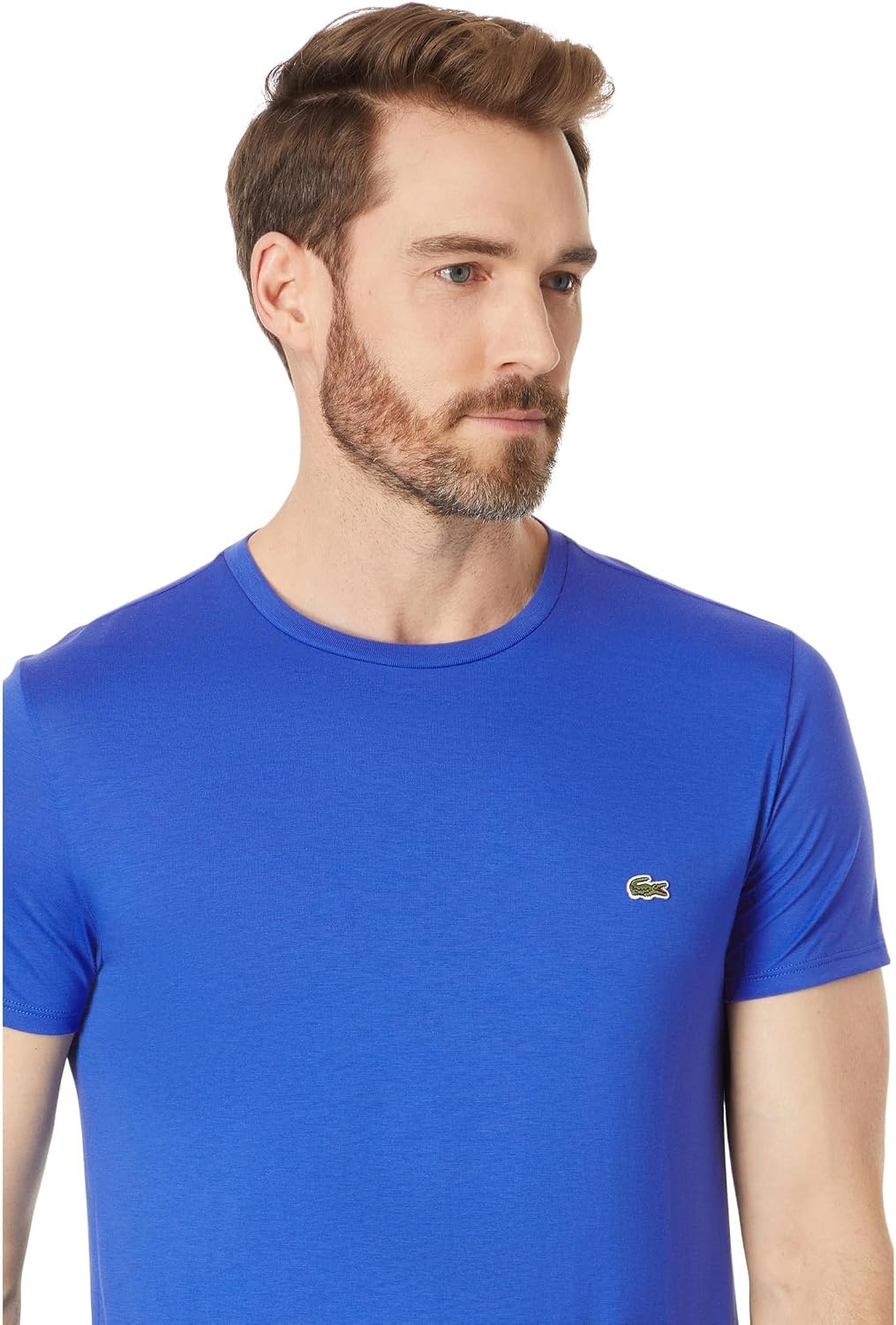 image:imageLacoste Mens Short Sleeve Pima Jersey Crew Neck TeeLadigue