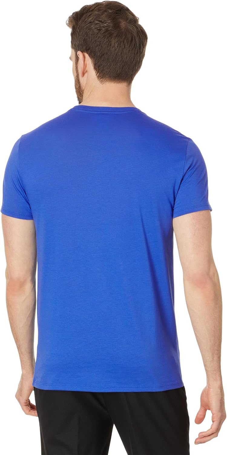 image:imageLacoste Mens Short Sleeve Pima Jersey Crew Neck TeeLadigue