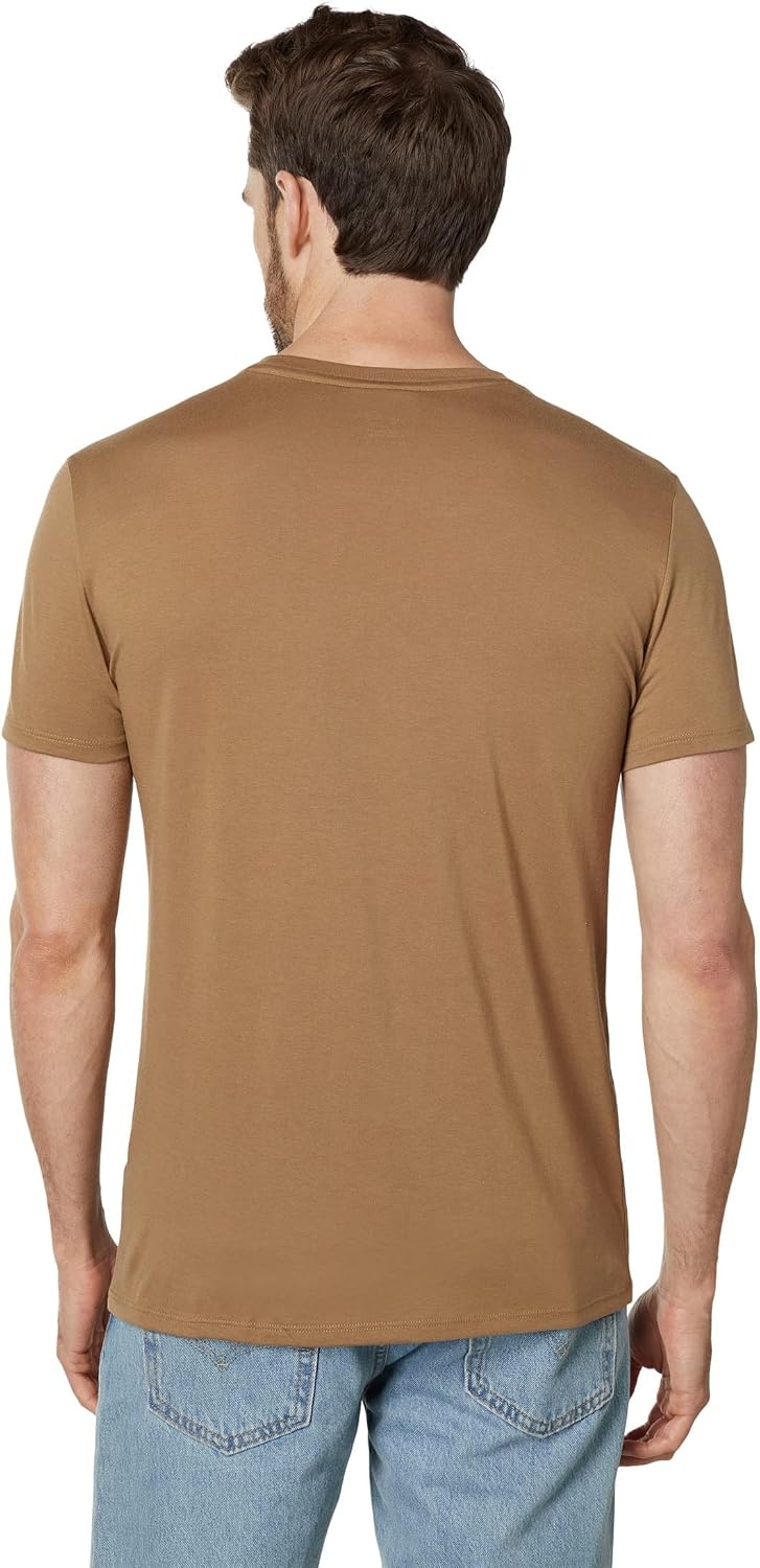image:imageLacoste Mens Short Sleeve Pima Jersey Crew Neck TeeLeafy