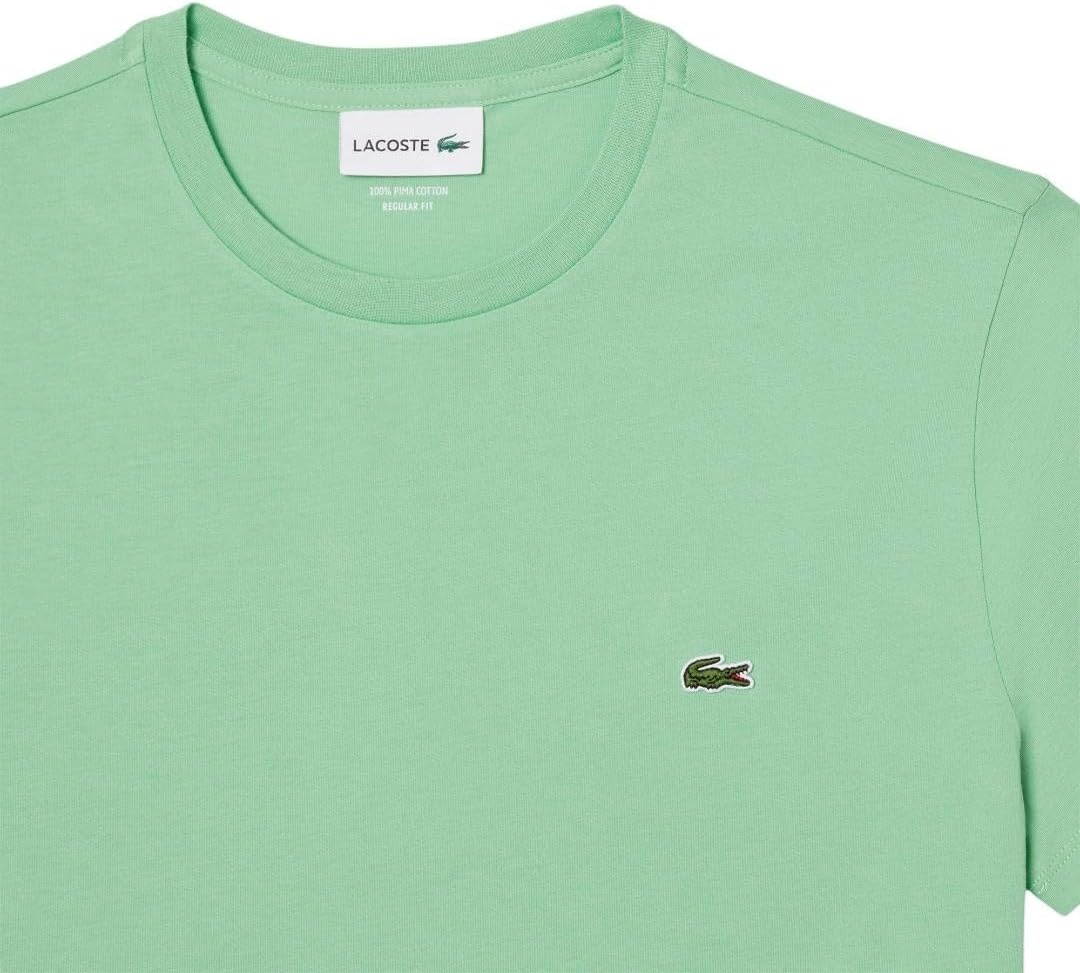 image:imageLacoste Mens Short Sleeve Pima Jersey Crew Neck TeeLiamone