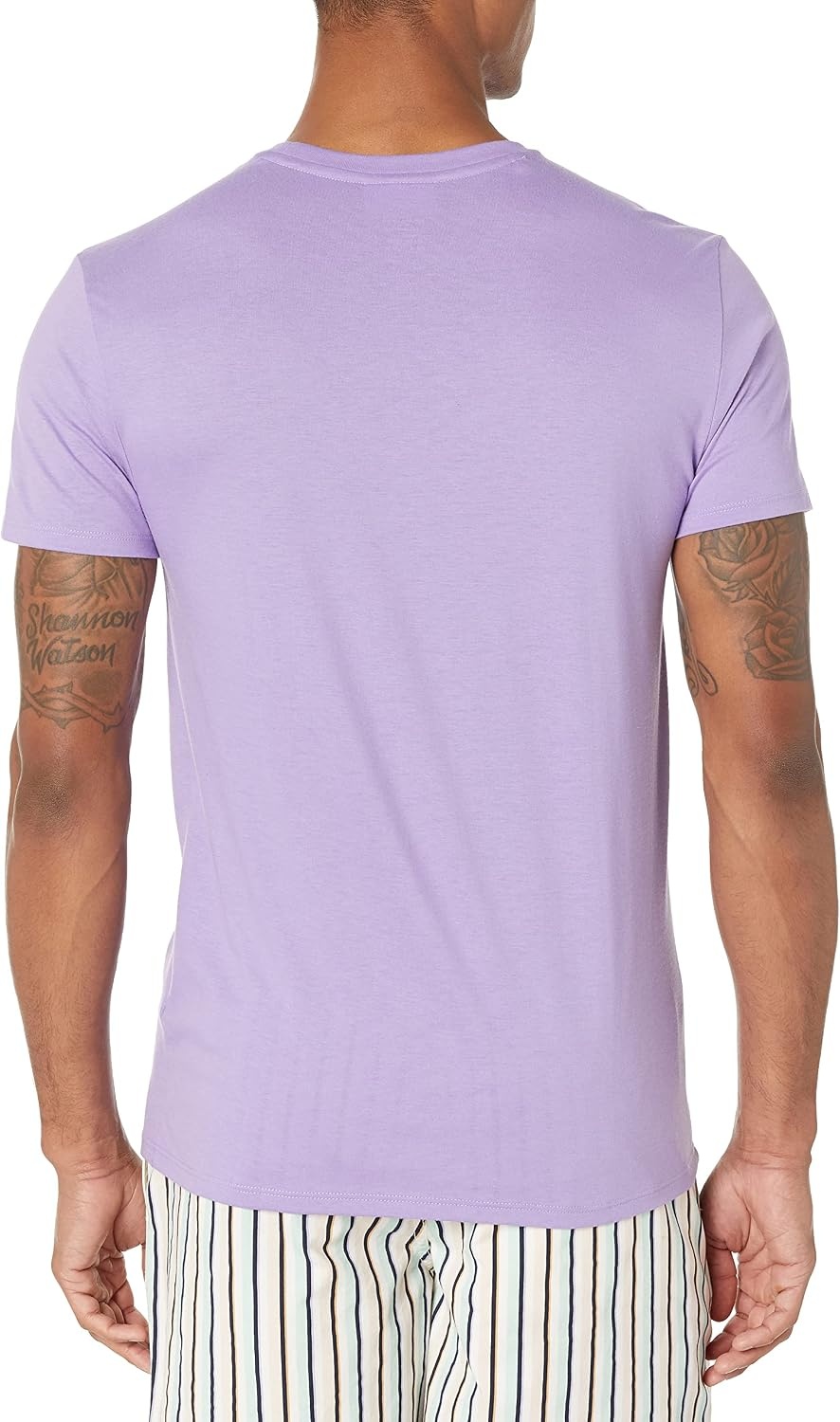 image:imageLacoste Mens Short Sleeve Pima Jersey Crew Neck TeeNeva Purple
