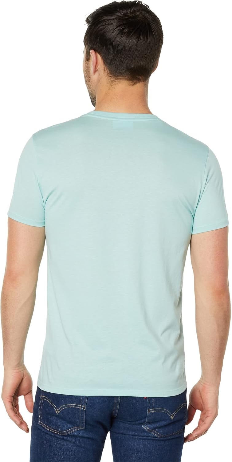 image:imageLacoste Mens Short Sleeve Pima Jersey Crew Neck TeePastille Mint