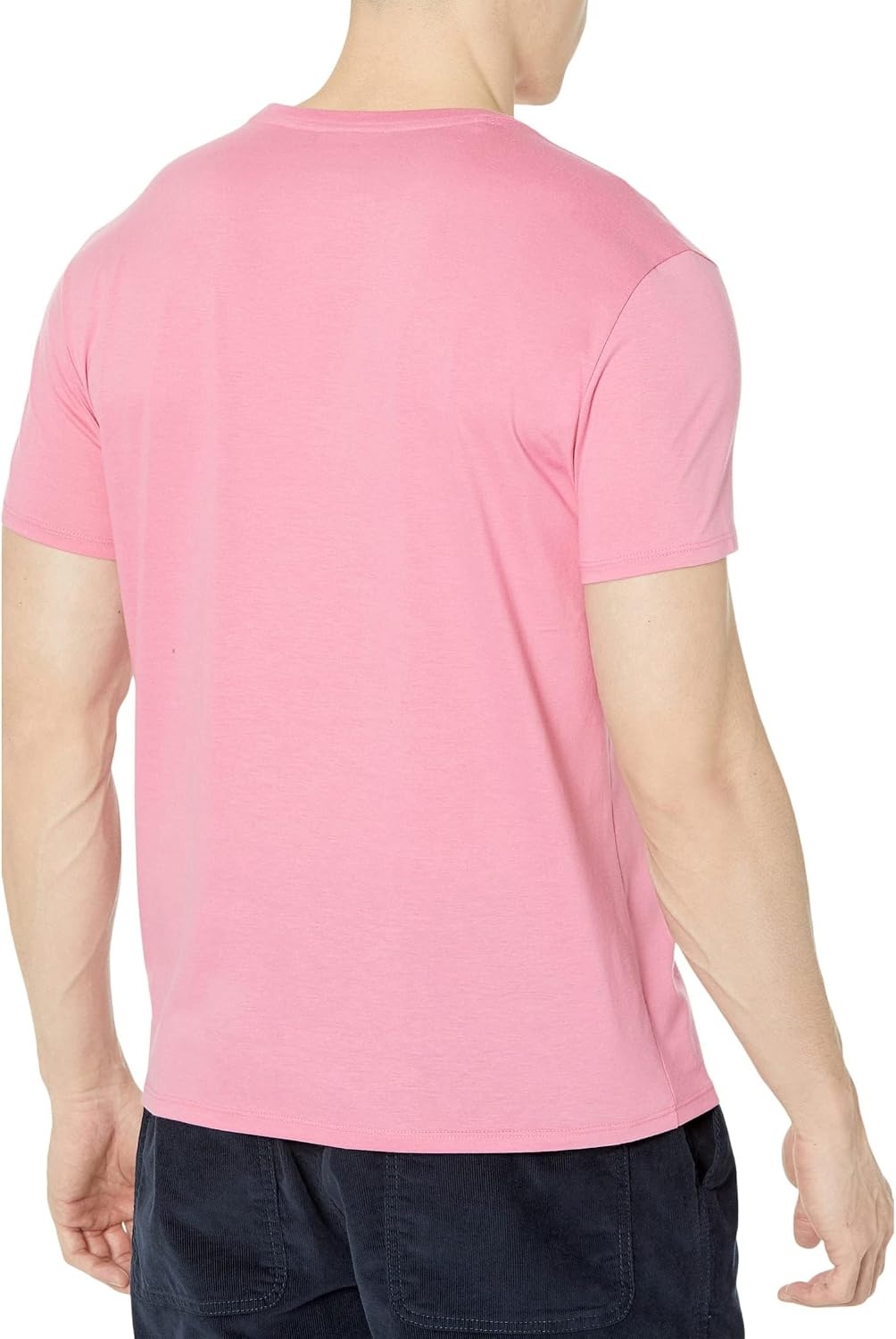 image:imageLacoste Mens Short Sleeve Pima Jersey Crew Neck TeeReseda Pink
