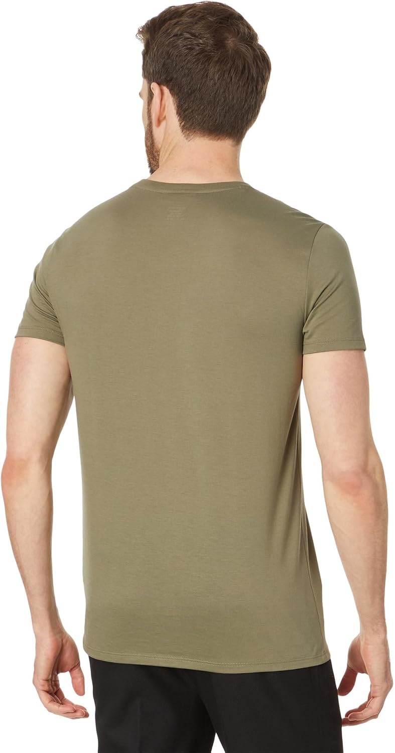image:imageLacoste Mens Short Sleeve Pima Jersey Crew Neck TeeTank Green