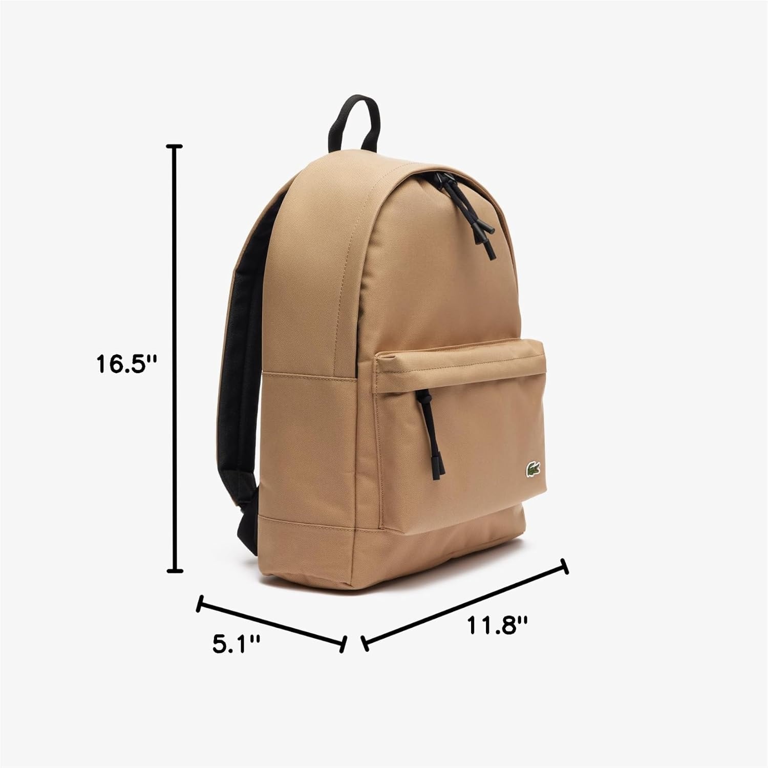 image:imageLacoste Mens Sinpople Monogramme Backpack Black One SizePink MadrasBear CubNavy BlueGolden BeigeAntirrhinumCamouflage