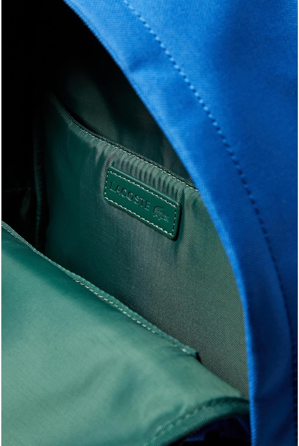 image:imageLacoste Mens Sinpople Monogramme Backpack Black One SizeRoyal Blue