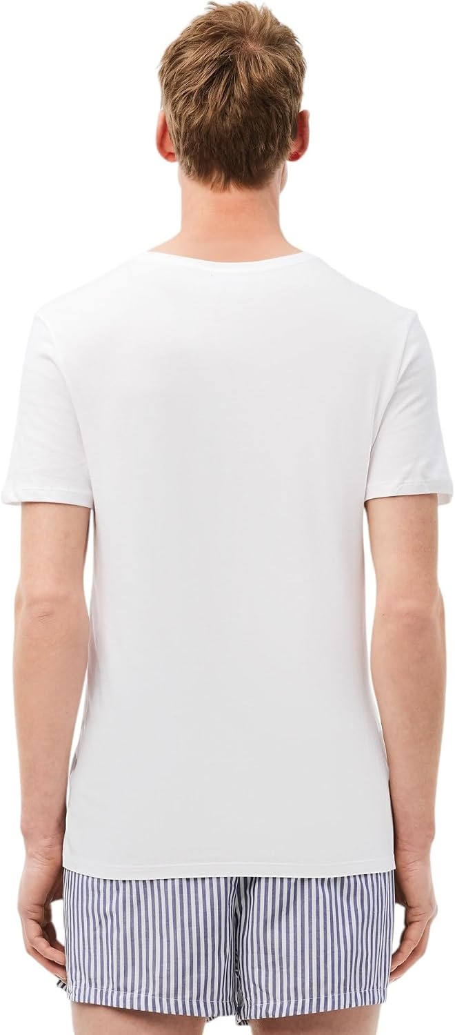 image:imageLacoste Mens Slim Fit Vneck Undershirt 3packWhite
