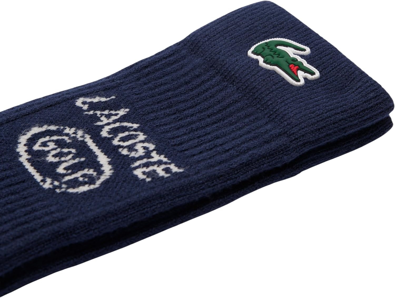 image:imageLacoste Mens Sport Boucl Cotton Golf SocksNavy Blue White