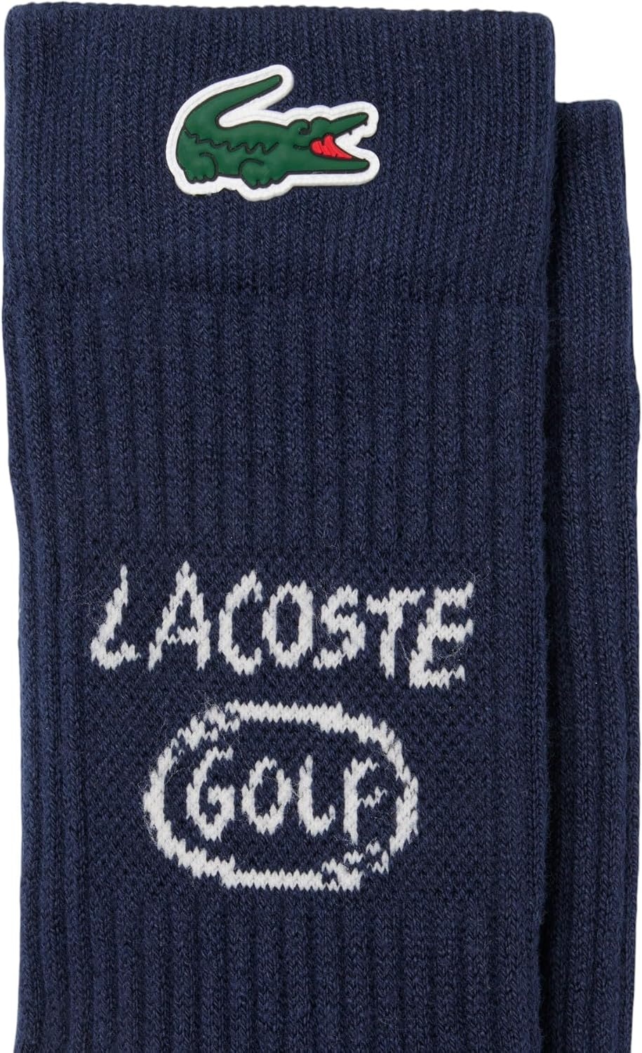 image:imageLacoste Mens Sport Boucl Cotton Golf SocksNavy Blue White