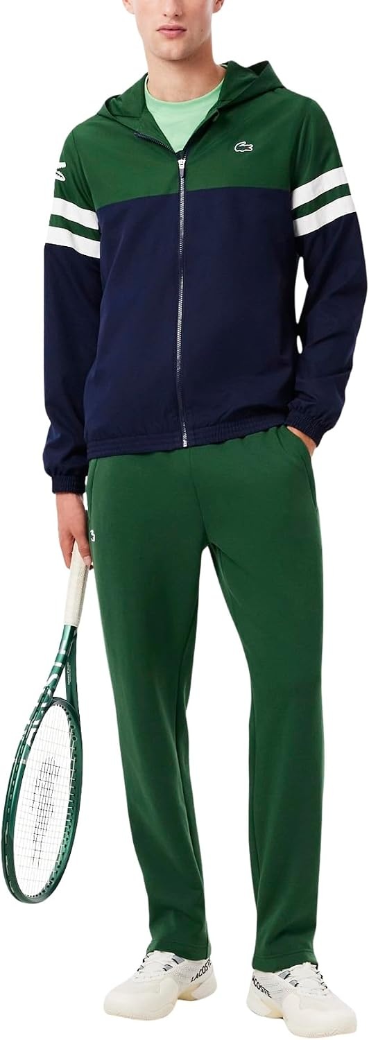 image:imageLacoste Mens Sport Breathable Sport SweatpantsGreenGreen