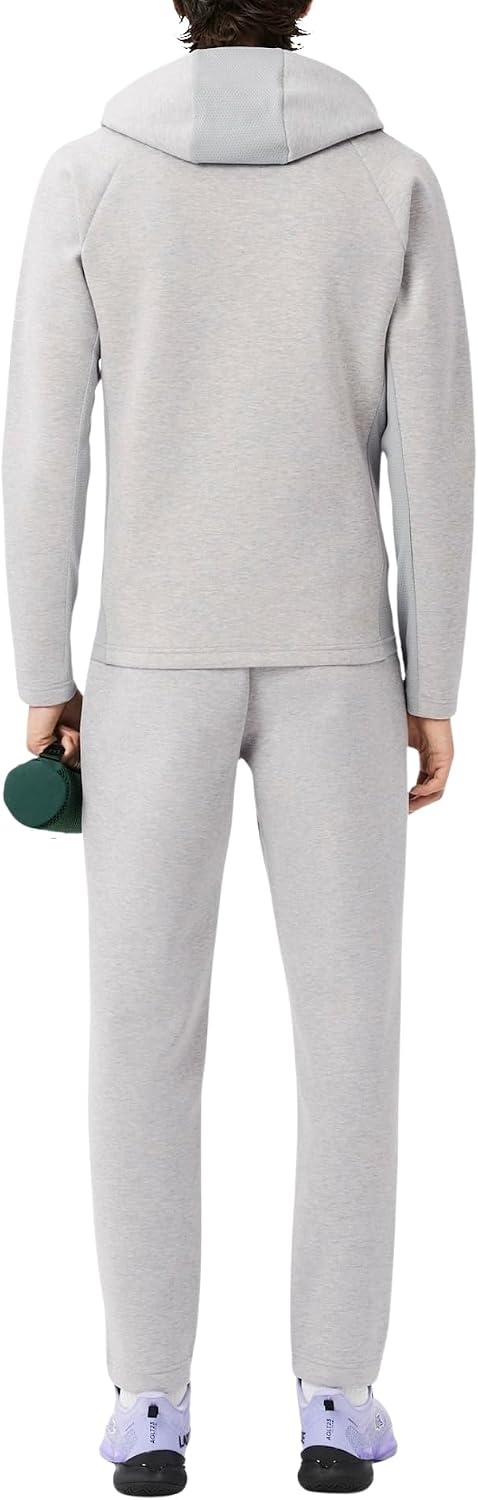 image:imageLacoste Mens Sport Breathable Sport SweatpantsSilver ChineElephant Grey