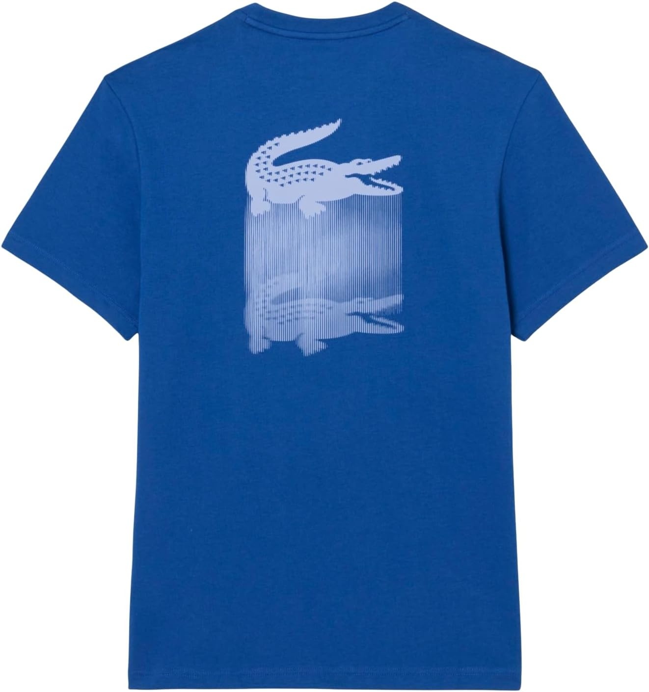 image:imageLacoste Mens Sport Printed UltraDry TShirtFrance Blue