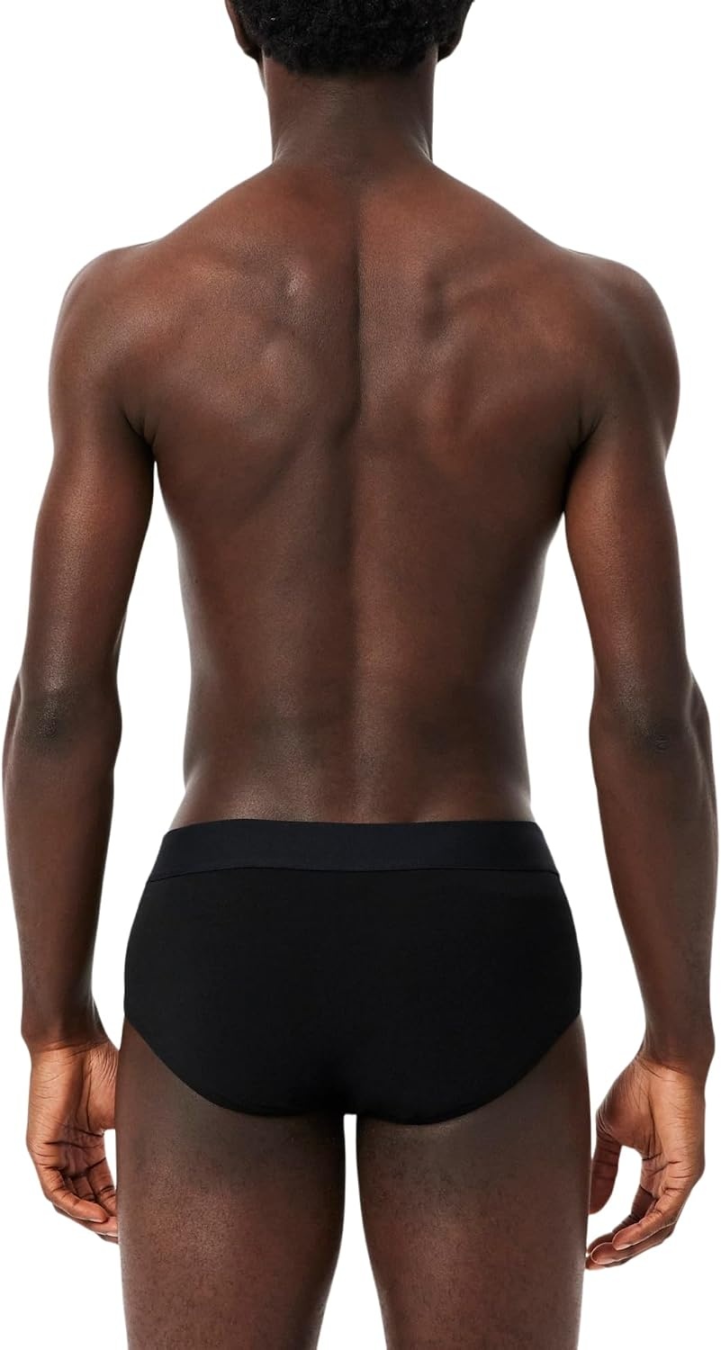 image:imageLacoste Mens Stretch Jersey Briefs 3packBlack